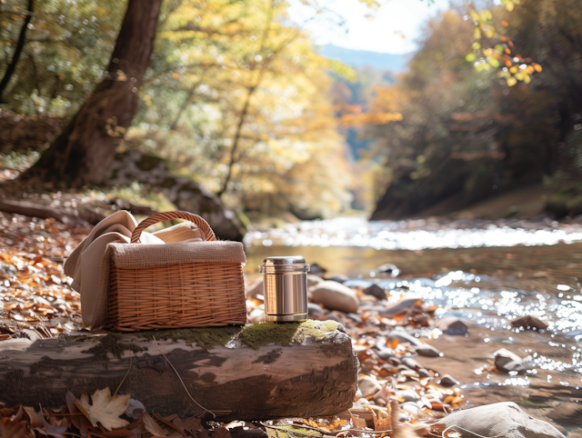 Autumn Riverside Picnic