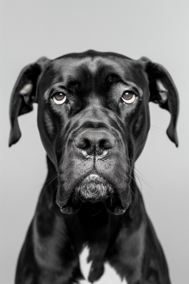 Portrait of a Great Dane