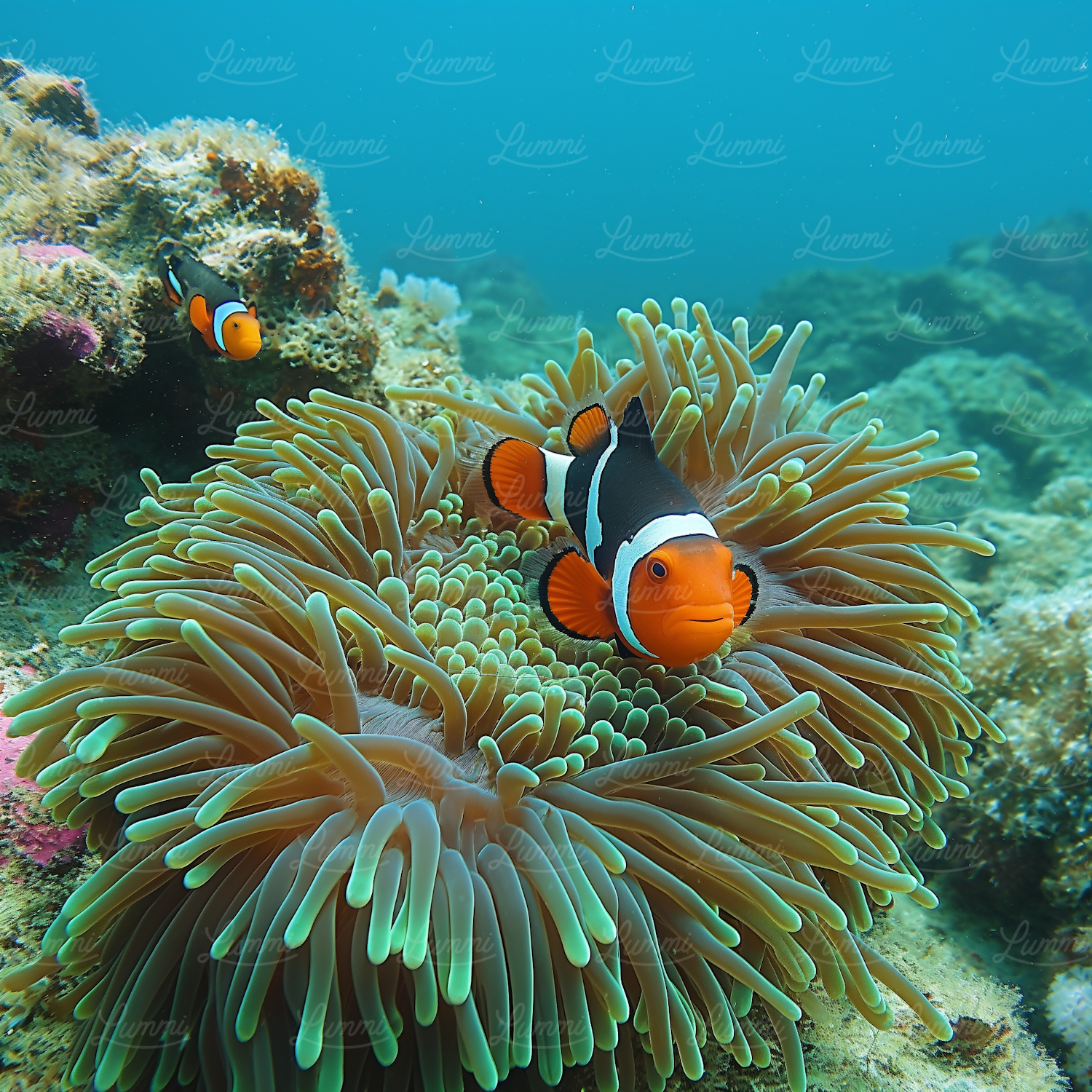 Clownfish in Sea Anemone