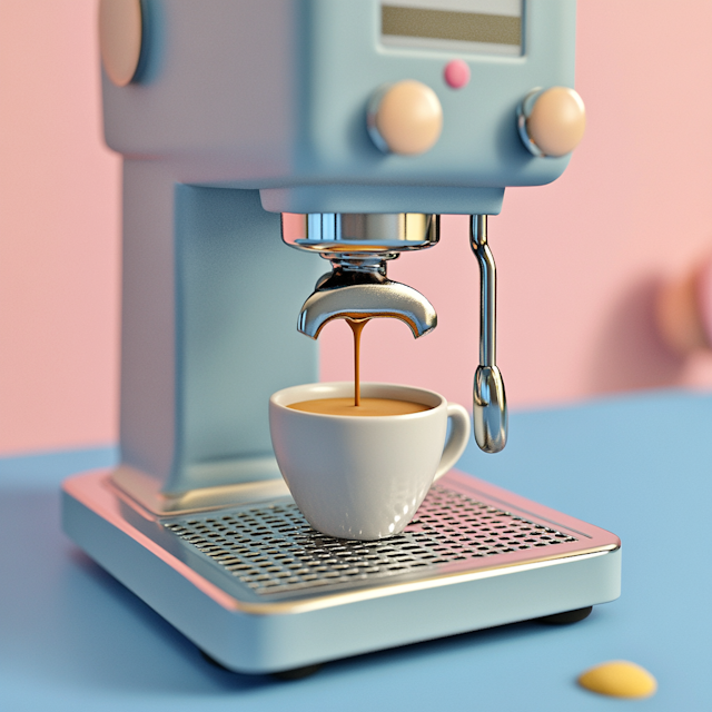 Modern Coffee Machine