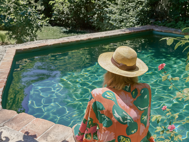 Serene Poolside Escape