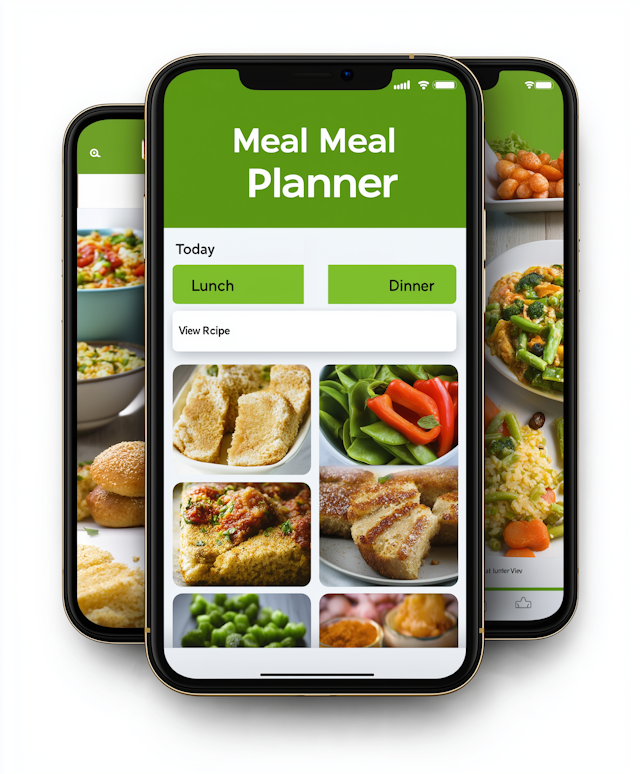 Meal Planning App Interface