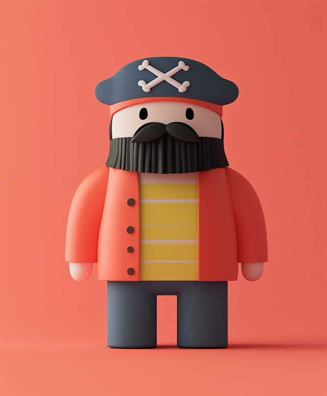 Cartoon Pirate Character