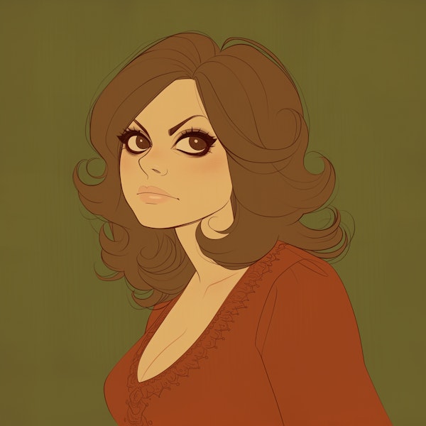 Stylized Woman Illustration