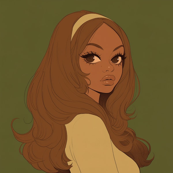 Stylized Woman Illustration