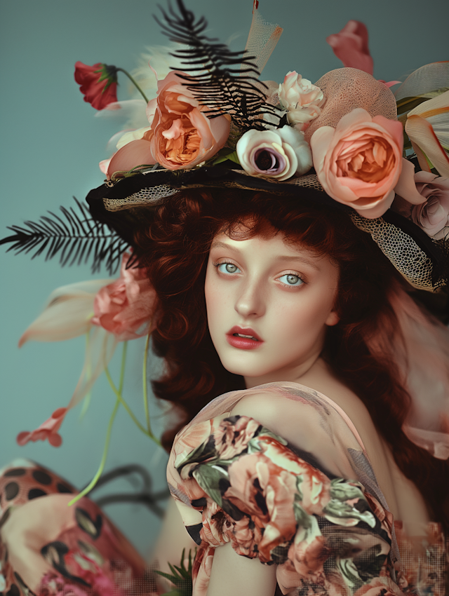 Floral Fantasy Portrait