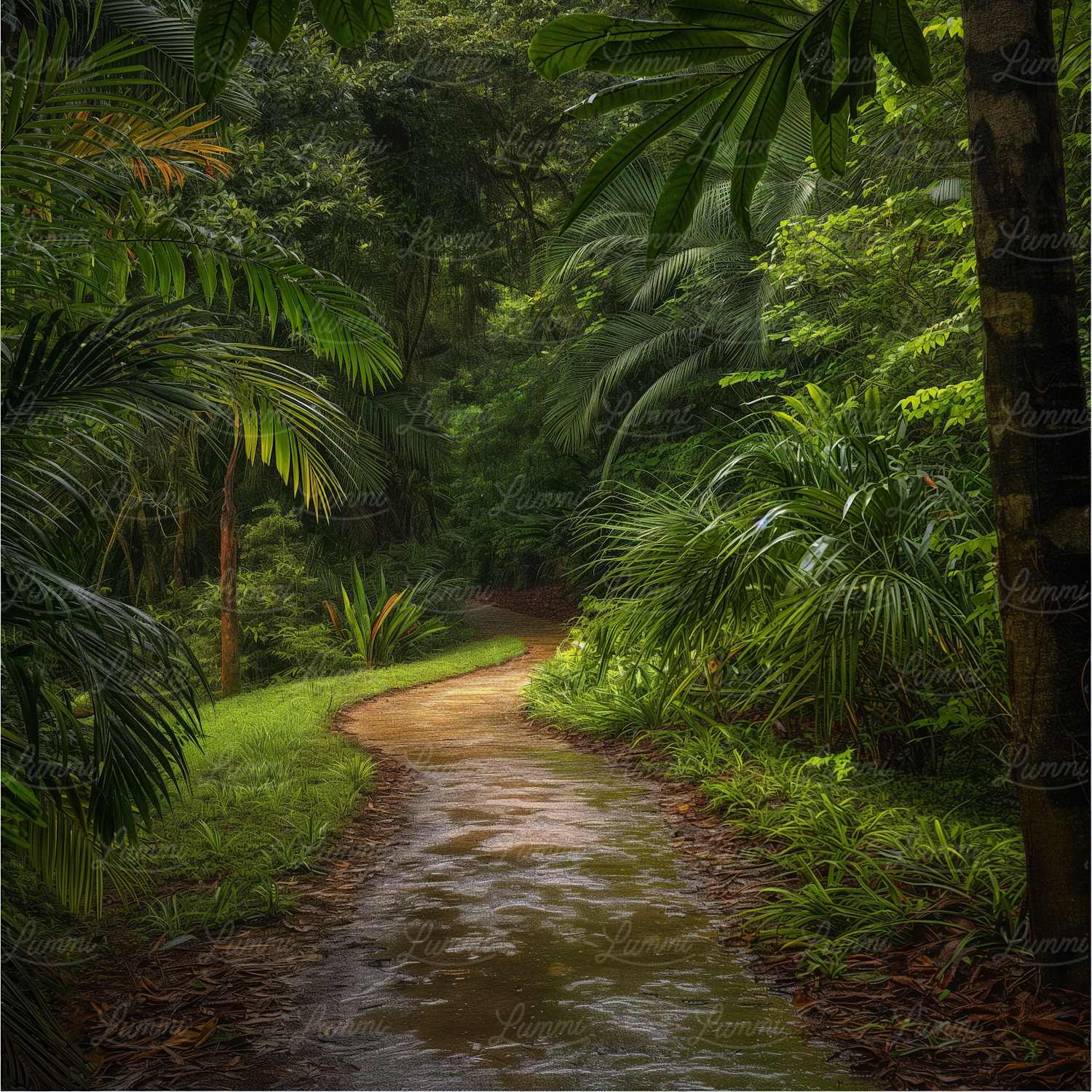 Secluded Jungle Path