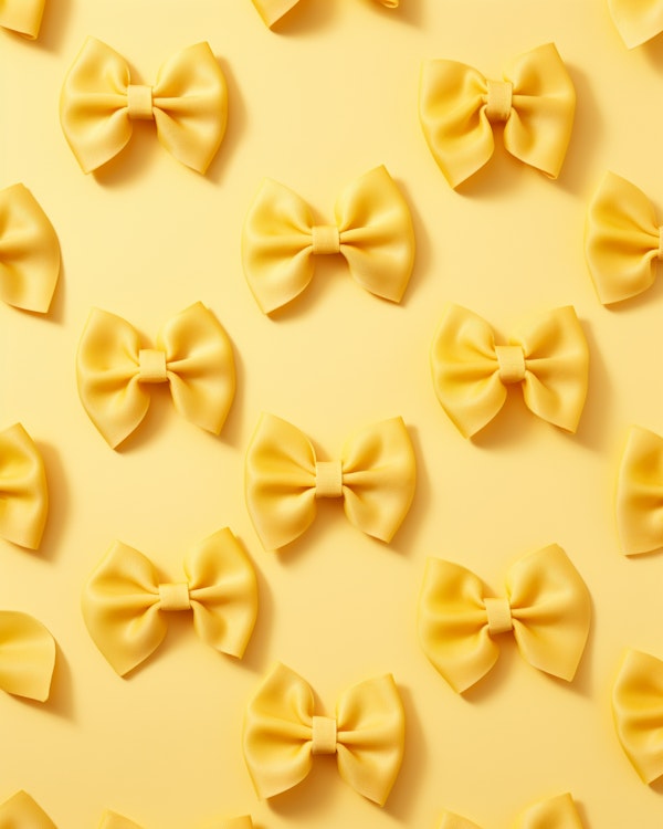 Sunny Yellow Bow Array