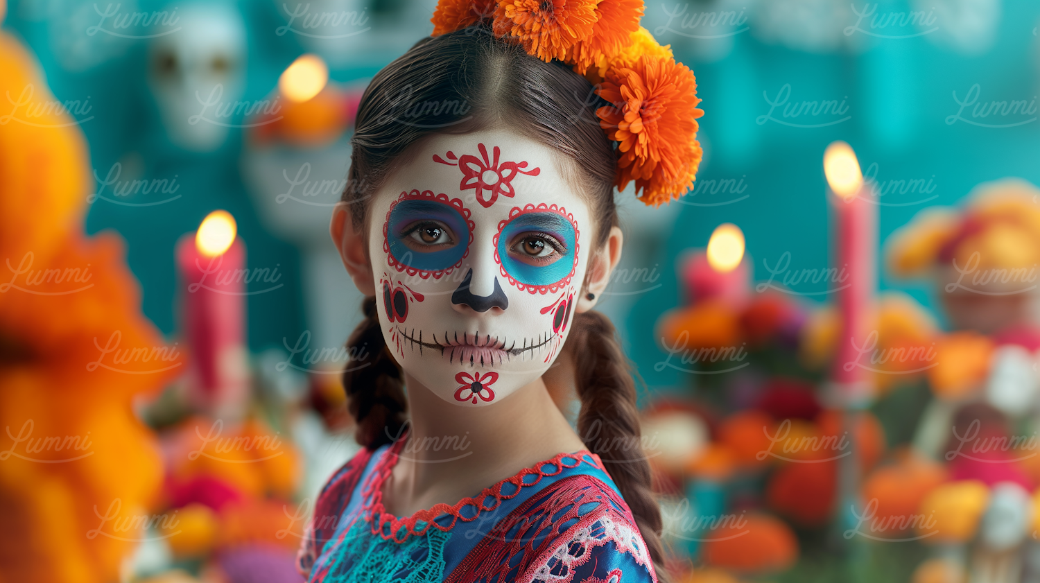 Dia de los Muertos Girl