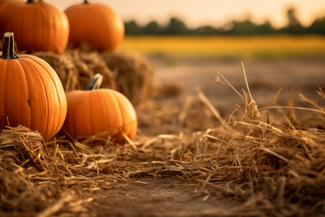 Autumnal Harvest at Twilight