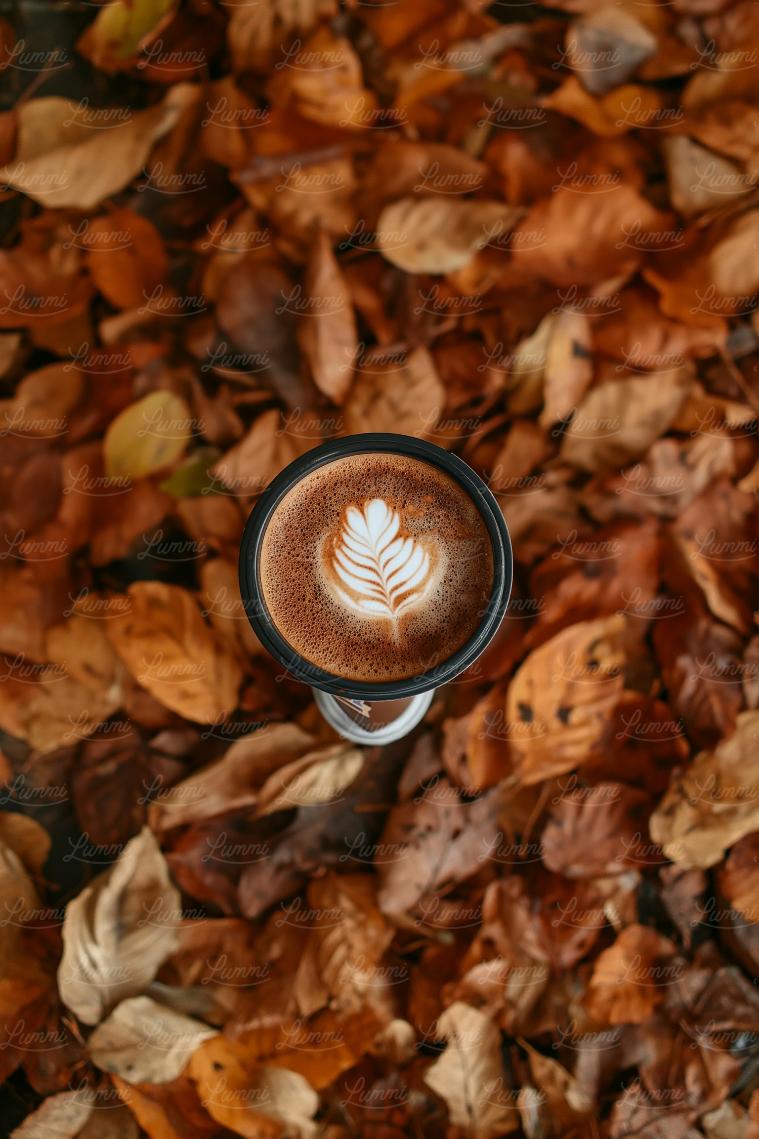 Autumn Latte Art