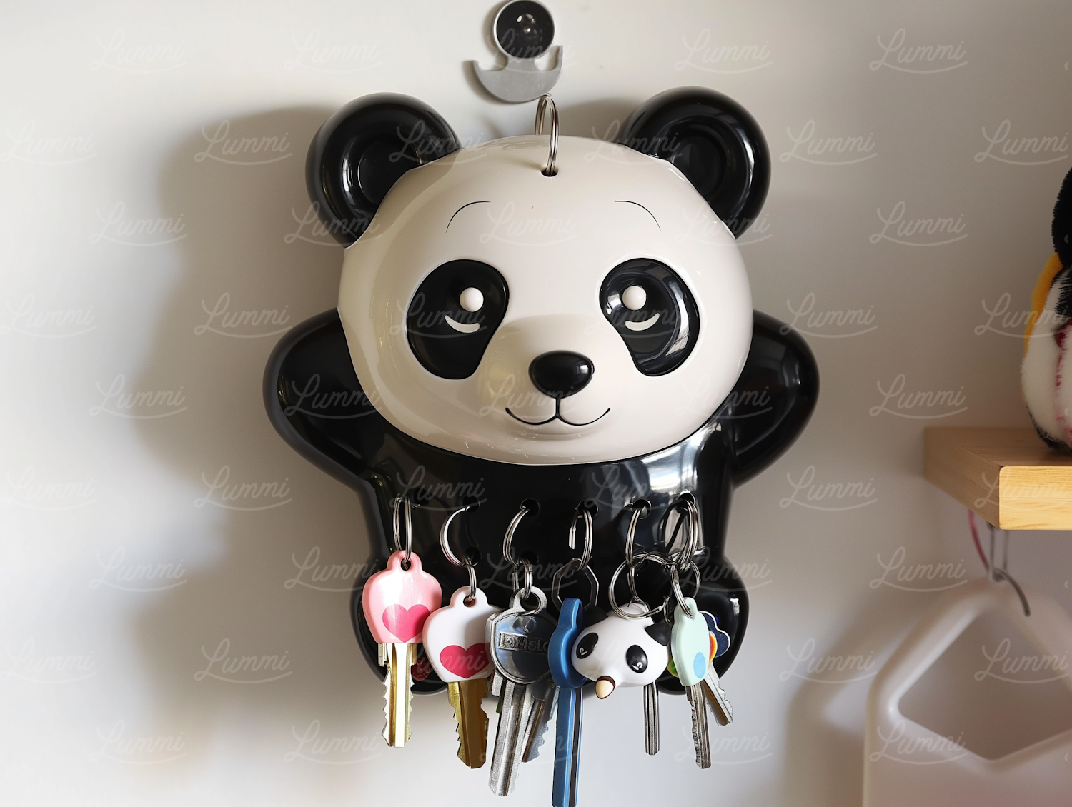 Panda Themed Key Holder