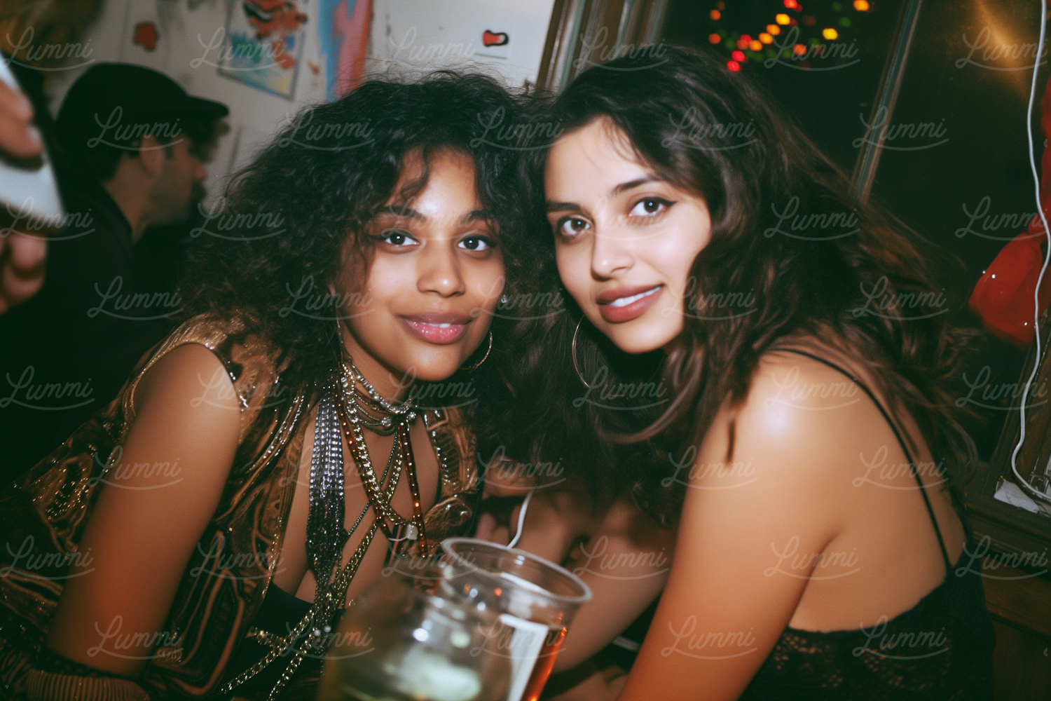 Two Women at Social Event