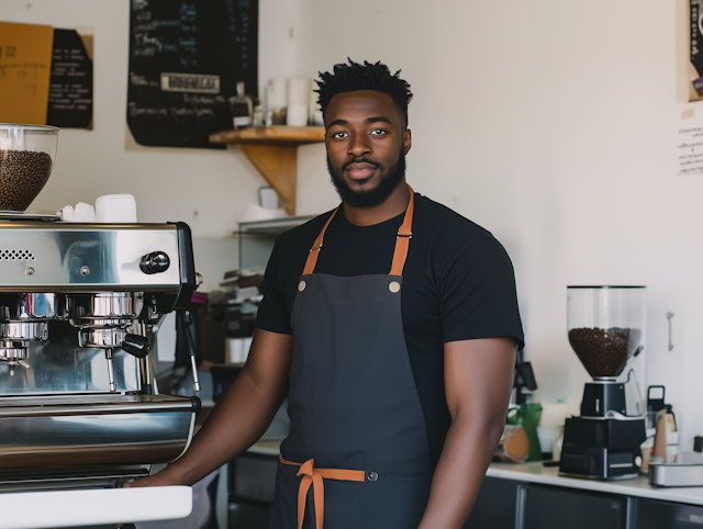 Barista in Coffee Shop