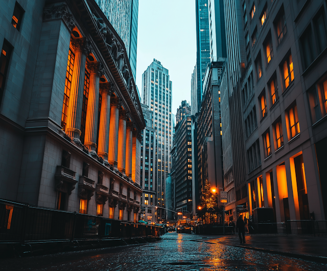 Twilight Reflections on Urban Architecture