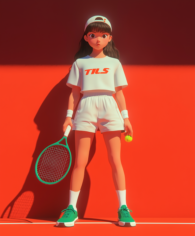 Young Tennis Player