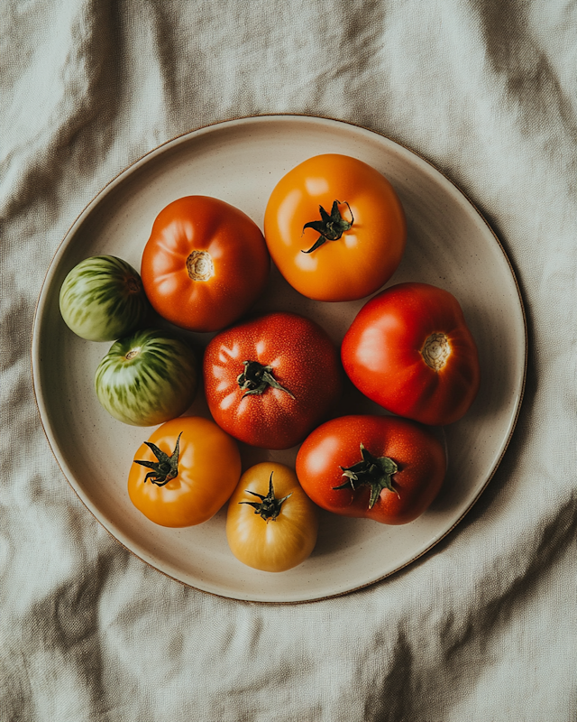 Vibrant Tomato Display