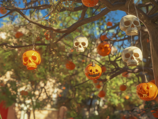 Halloween Tree Decorations