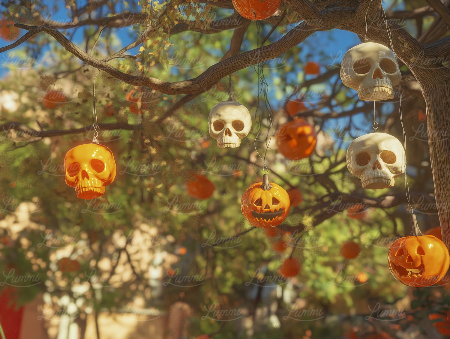 Halloween Tree Decorations