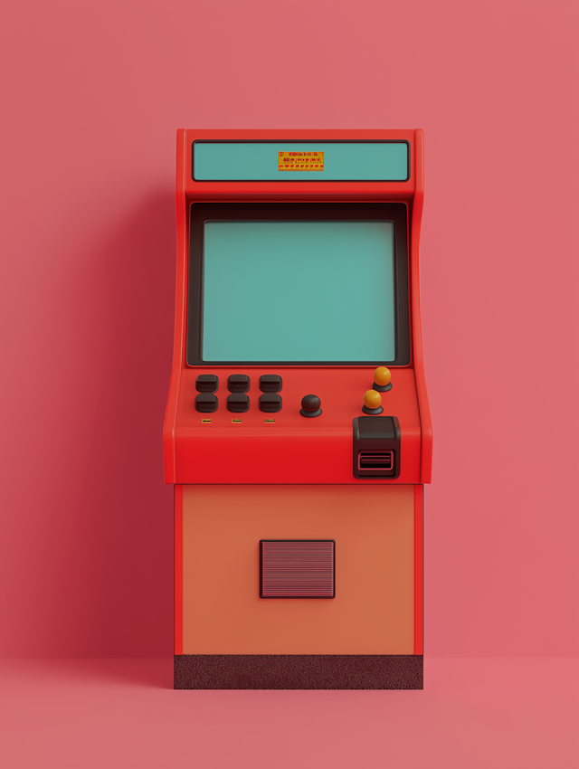 Retro Arcade Machine