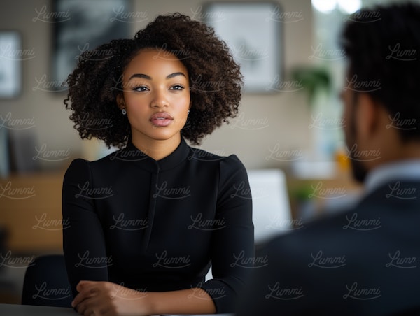 Professional Woman in Office Setting