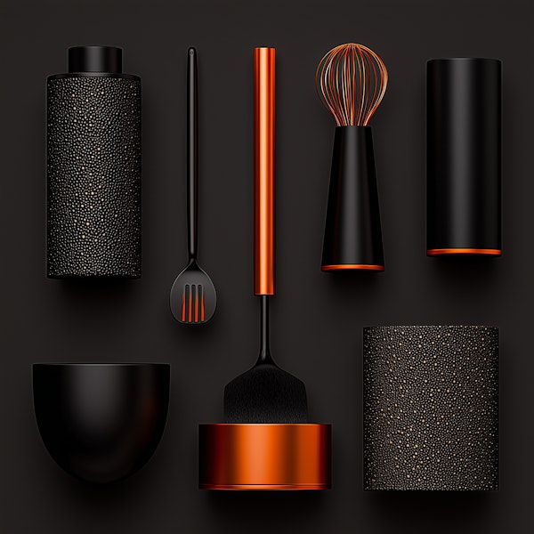 Modern Kitchen Utensils and Containers