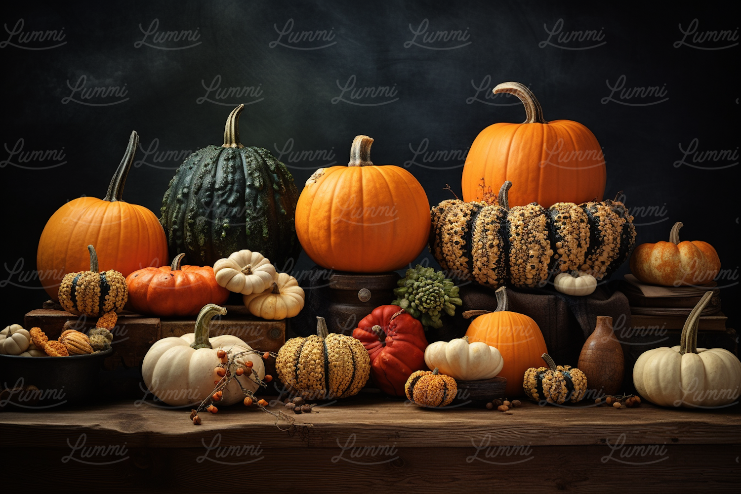 Autumn Harvest Cornucopia