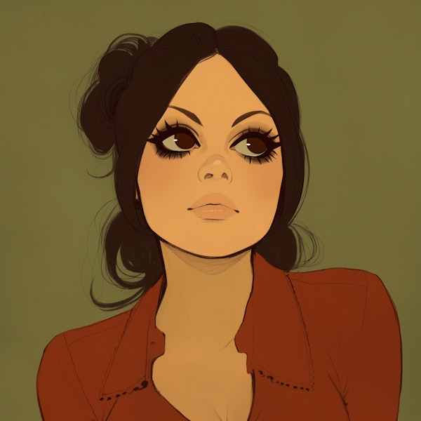 Stylized Woman Illustration