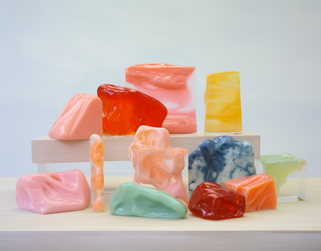 Luminous Resin Forms