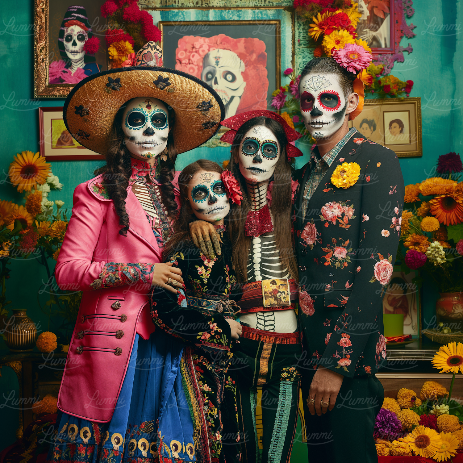 Day of the Dead Celebration Group