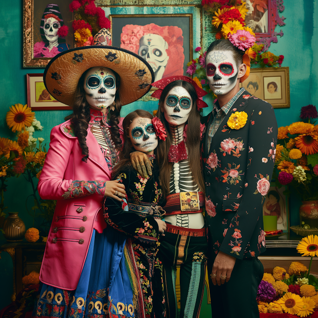 Day of the Dead Celebration Group