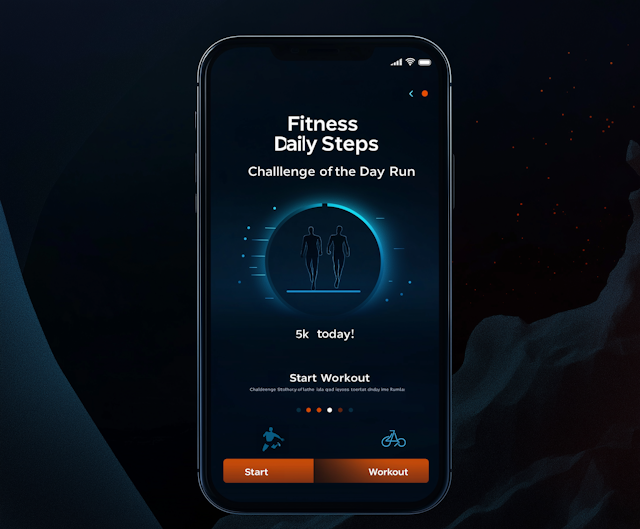 Fitness Application Interface