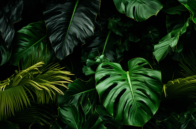 Tropical Foliage Tapestry