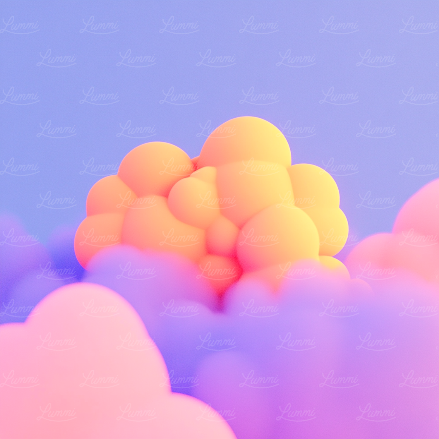 Vibrant Surreal Clouds