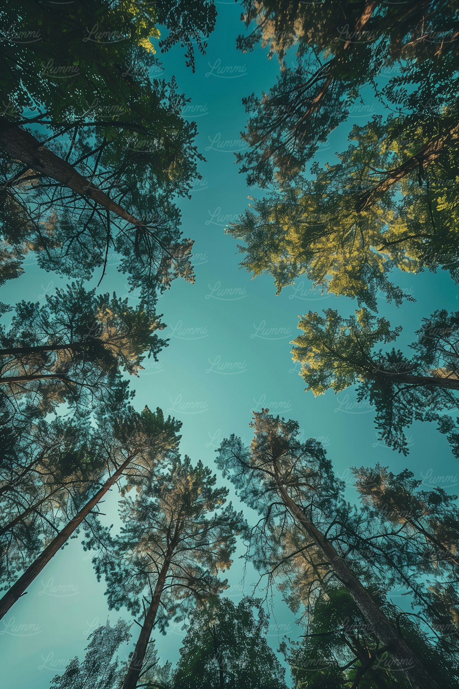 Forest Canopy View