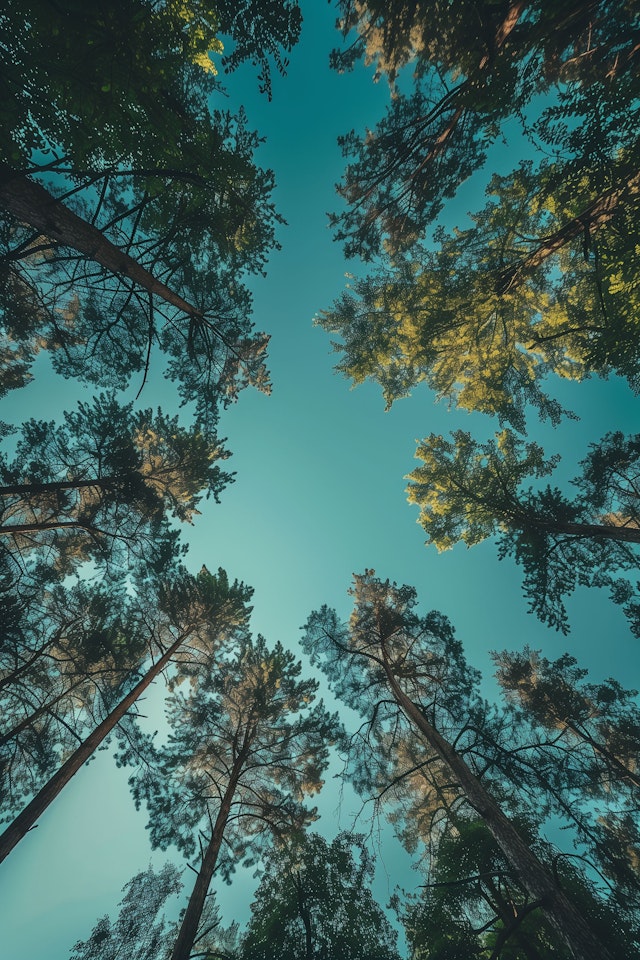 Forest Canopy View