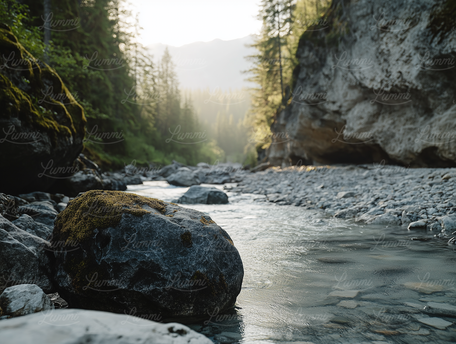 Serene River Landscape