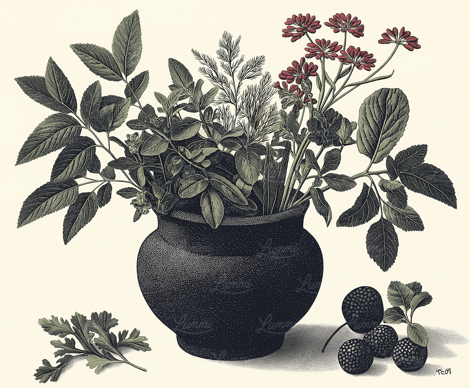 Classical Botanical Illustration