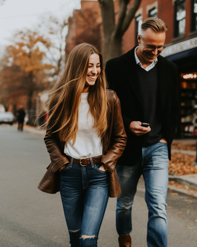 Autumn Stroll in the City