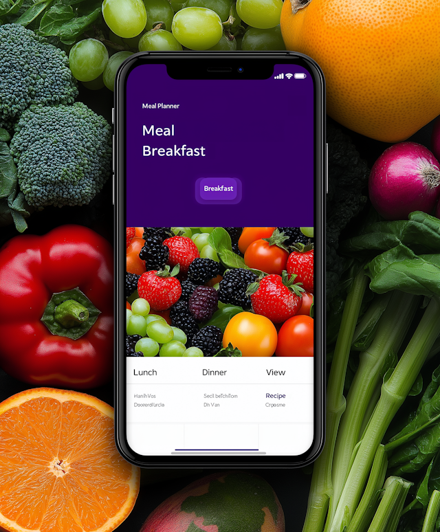 Meal Planner App Display