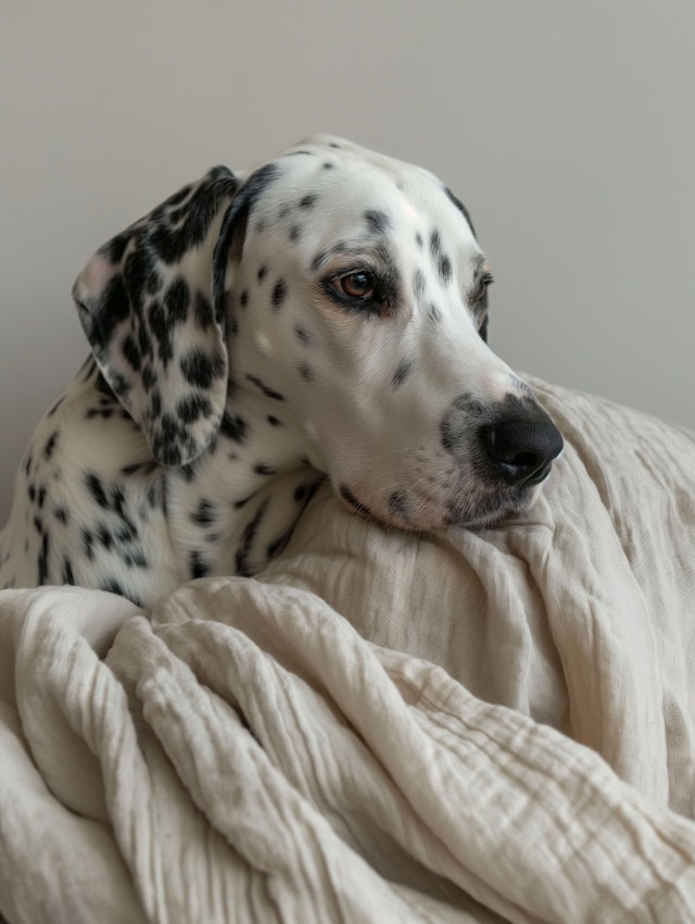 Serene Dalmatian Dog