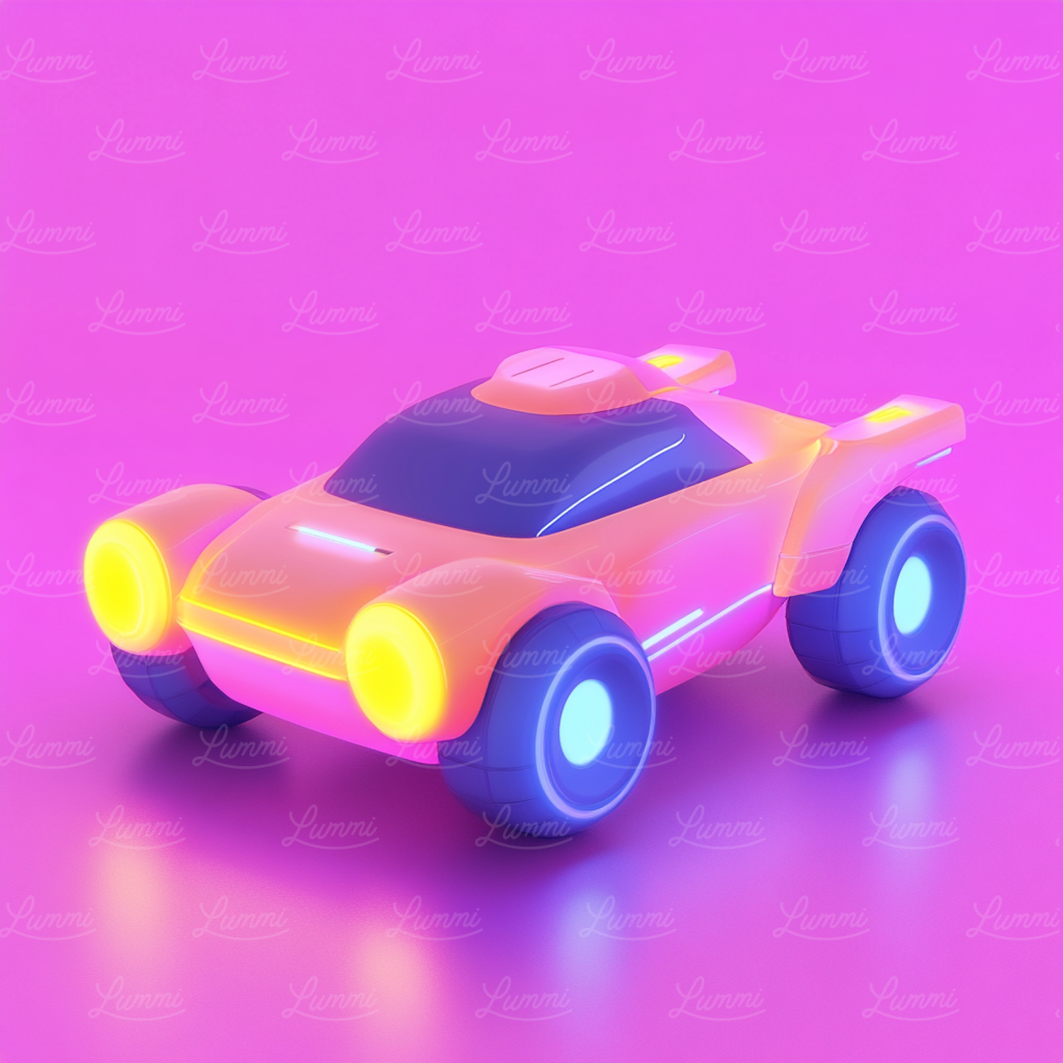 Dreamlike Toy Car